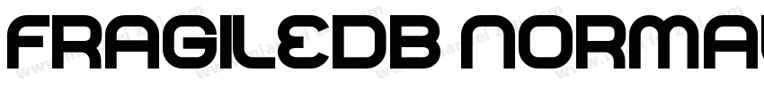 FragileDB Normal字体转换